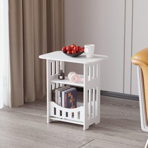 Chic Nordic-Inspired Coffee Table with Storage - Versatile Side Table for Bedroom or Living Room, No Assembly Required Furniture For Home Coffee Table For Living Room